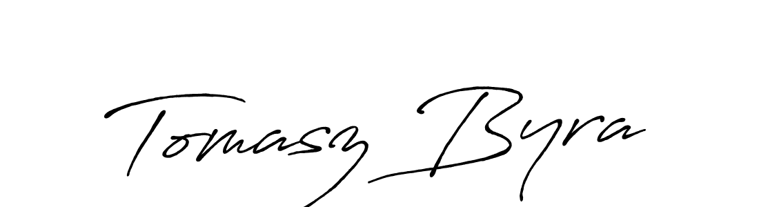 Use a signature maker to create a handwritten signature online. With this signature software, you can design (Antro_Vectra_Bolder) your own signature for name Tomasz Byra. Tomasz Byra signature style 7 images and pictures png