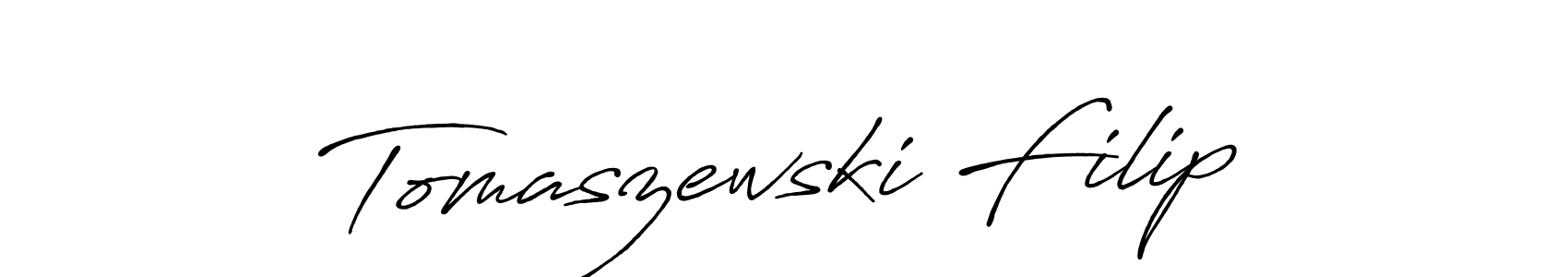 Once you've used our free online signature maker to create your best signature Antro_Vectra_Bolder style, it's time to enjoy all of the benefits that Tomaszewski Filip name signing documents. Tomaszewski Filip signature style 7 images and pictures png