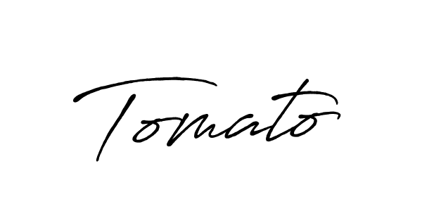 Make a beautiful signature design for name Tomato. With this signature (Antro_Vectra_Bolder) style, you can create a handwritten signature for free. Tomato signature style 7 images and pictures png