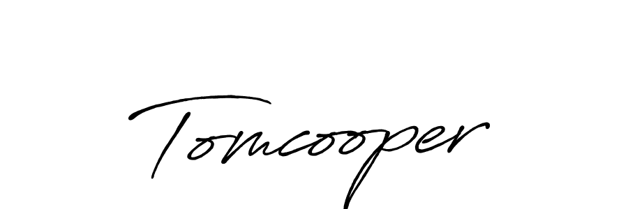 Design your own signature with our free online signature maker. With this signature software, you can create a handwritten (Antro_Vectra_Bolder) signature for name Tomcooper. Tomcooper signature style 7 images and pictures png
