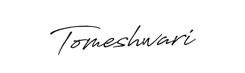 Once you've used our free online signature maker to create your best signature Antro_Vectra_Bolder style, it's time to enjoy all of the benefits that Tomeshwari name signing documents. Tomeshwari signature style 7 images and pictures png