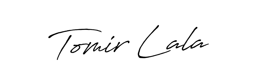 Also we have Tomir Lala name is the best signature style. Create professional handwritten signature collection using Antro_Vectra_Bolder autograph style. Tomir Lala signature style 7 images and pictures png