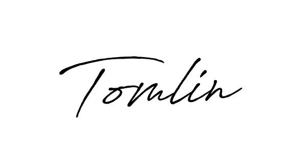 Create a beautiful signature design for name Tomlin. With this signature (Antro_Vectra_Bolder) fonts, you can make a handwritten signature for free. Tomlin signature style 7 images and pictures png