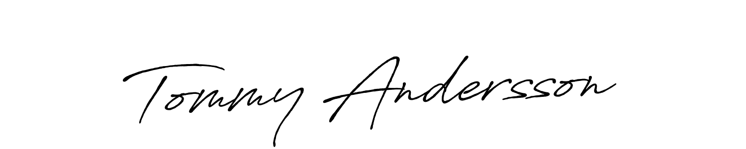 if you are searching for the best signature style for your name Tommy Andersson. so please give up your signature search. here we have designed multiple signature styles  using Antro_Vectra_Bolder. Tommy Andersson signature style 7 images and pictures png