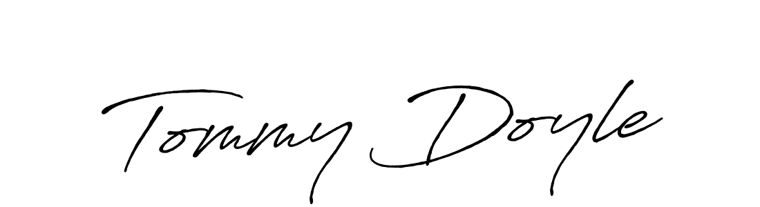 Also You can easily find your signature by using the search form. We will create Tommy Doyle name handwritten signature images for you free of cost using Antro_Vectra_Bolder sign style. Tommy Doyle signature style 7 images and pictures png