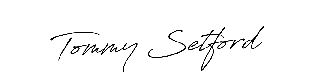Antro_Vectra_Bolder is a professional signature style that is perfect for those who want to add a touch of class to their signature. It is also a great choice for those who want to make their signature more unique. Get Tommy Setford name to fancy signature for free. Tommy Setford signature style 7 images and pictures png