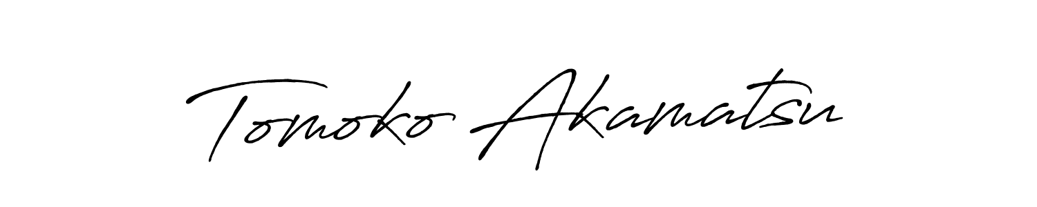 You can use this online signature creator to create a handwritten signature for the name Tomoko Akamatsu. This is the best online autograph maker. Tomoko Akamatsu signature style 7 images and pictures png