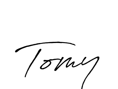 Also we have Tomy name is the best signature style. Create professional handwritten signature collection using Antro_Vectra_Bolder autograph style. Tomy signature style 7 images and pictures png