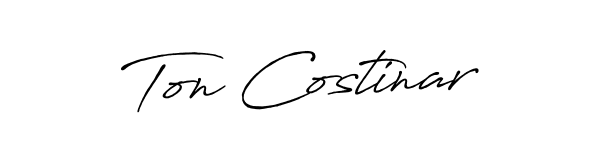 Check out images of Autograph of Ton Costinar name. Actor Ton Costinar Signature Style. Antro_Vectra_Bolder is a professional sign style online. Ton Costinar signature style 7 images and pictures png