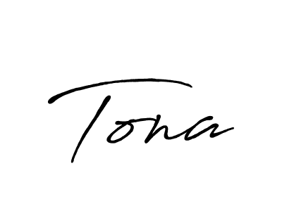 Also You can easily find your signature by using the search form. We will create Tona name handwritten signature images for you free of cost using Antro_Vectra_Bolder sign style. Tona signature style 7 images and pictures png