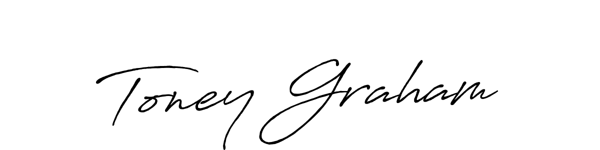 Make a short Toney Graham signature style. Manage your documents anywhere anytime using Antro_Vectra_Bolder. Create and add eSignatures, submit forms, share and send files easily. Toney Graham signature style 7 images and pictures png