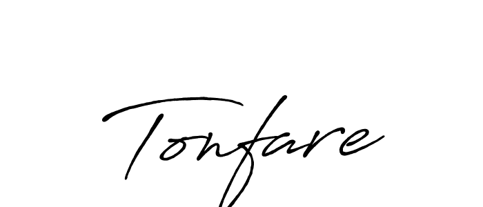Also You can easily find your signature by using the search form. We will create Tonfare name handwritten signature images for you free of cost using Antro_Vectra_Bolder sign style. Tonfare signature style 7 images and pictures png