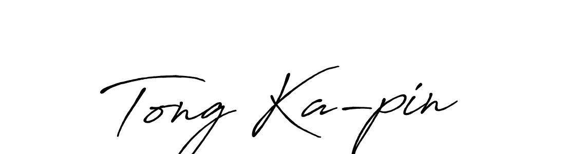 Make a beautiful signature design for name Tong Ka-pin. Use this online signature maker to create a handwritten signature for free. Tong Ka-pin signature style 7 images and pictures png