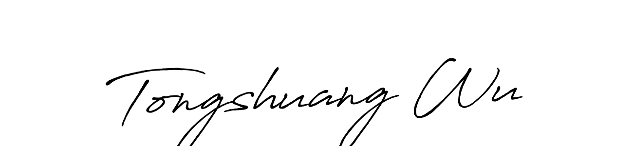 Similarly Antro_Vectra_Bolder is the best handwritten signature design. Signature creator online .You can use it as an online autograph creator for name Tongshuang Wu. Tongshuang Wu signature style 7 images and pictures png
