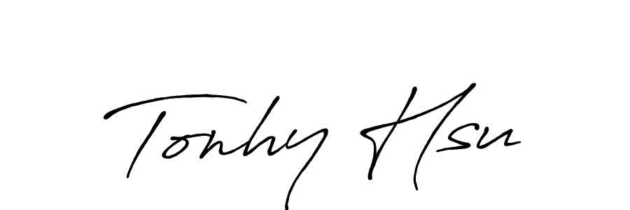 if you are searching for the best signature style for your name Tonhy Hsu. so please give up your signature search. here we have designed multiple signature styles  using Antro_Vectra_Bolder. Tonhy Hsu signature style 7 images and pictures png