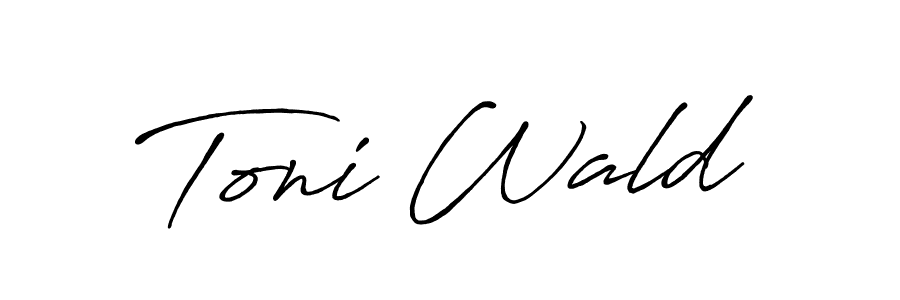 Check out images of Autograph of Toni Wald name. Actor Toni Wald Signature Style. Antro_Vectra_Bolder is a professional sign style online. Toni Wald signature style 7 images and pictures png