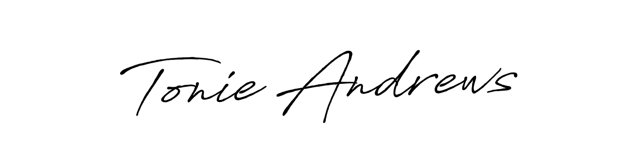 Here are the top 10 professional signature styles for the name Tonie Andrews. These are the best autograph styles you can use for your name. Tonie Andrews signature style 7 images and pictures png