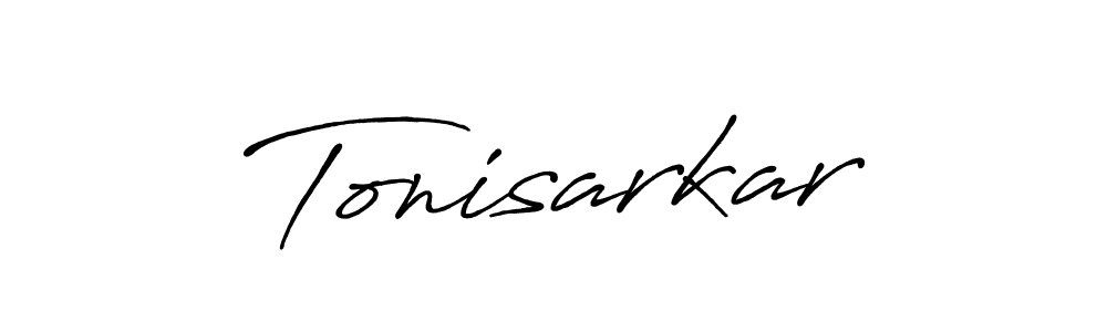 Antro_Vectra_Bolder is a professional signature style that is perfect for those who want to add a touch of class to their signature. It is also a great choice for those who want to make their signature more unique. Get Tonisarkar name to fancy signature for free. Tonisarkar signature style 7 images and pictures png