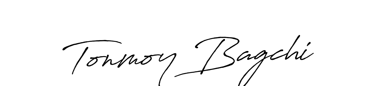 Also we have Tonmoy Bagchi name is the best signature style. Create professional handwritten signature collection using Antro_Vectra_Bolder autograph style. Tonmoy Bagchi signature style 7 images and pictures png
