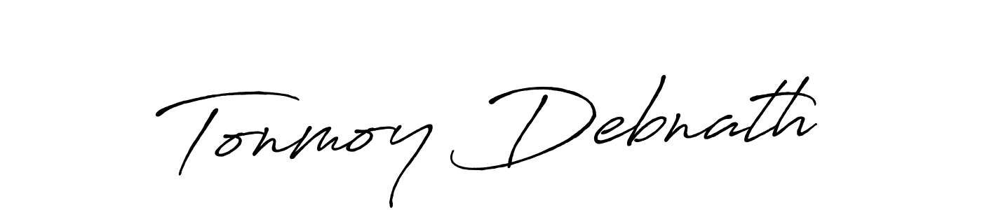 It looks lik you need a new signature style for name Tonmoy Debnath. Design unique handwritten (Antro_Vectra_Bolder) signature with our free signature maker in just a few clicks. Tonmoy Debnath signature style 7 images and pictures png