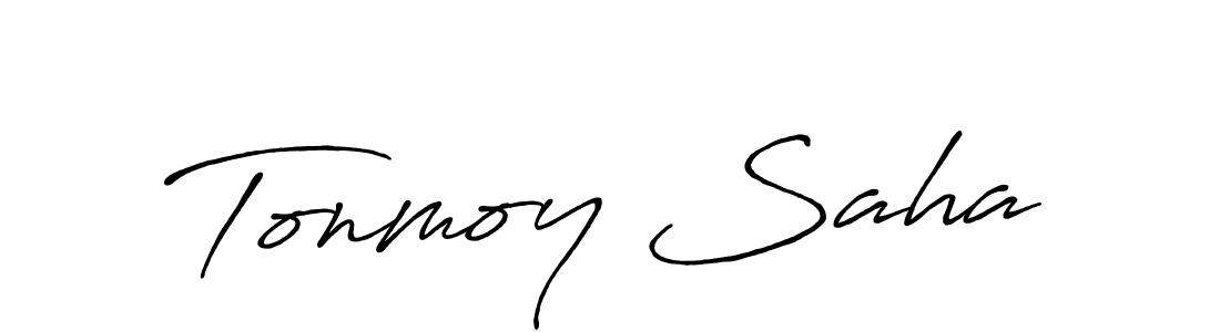 It looks lik you need a new signature style for name Tonmoy Saha. Design unique handwritten (Antro_Vectra_Bolder) signature with our free signature maker in just a few clicks. Tonmoy Saha signature style 7 images and pictures png