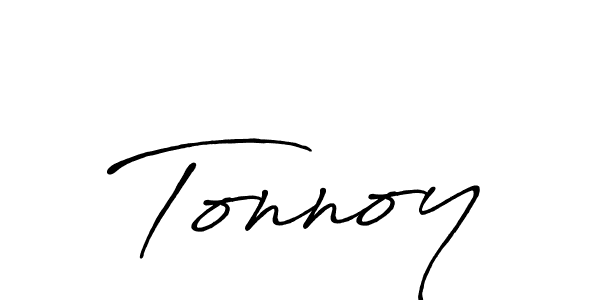 Design your own signature with our free online signature maker. With this signature software, you can create a handwritten (Antro_Vectra_Bolder) signature for name Tonnoy. Tonnoy signature style 7 images and pictures png