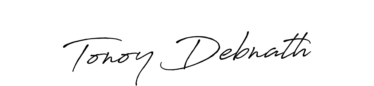 The best way (Antro_Vectra_Bolder) to make a short signature is to pick only two or three words in your name. The name Tonoy Debnath include a total of six letters. For converting this name. Tonoy Debnath signature style 7 images and pictures png