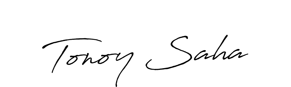 The best way (Antro_Vectra_Bolder) to make a short signature is to pick only two or three words in your name. The name Tonoy Saha include a total of six letters. For converting this name. Tonoy Saha signature style 7 images and pictures png