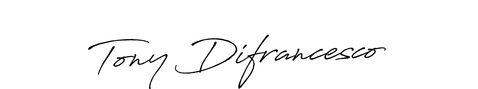It looks lik you need a new signature style for name Tony Difrancesco. Design unique handwritten (Antro_Vectra_Bolder) signature with our free signature maker in just a few clicks. Tony Difrancesco signature style 7 images and pictures png