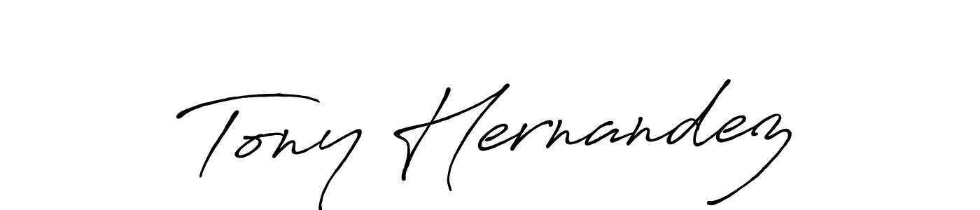 Also we have Tony Hernandez name is the best signature style. Create professional handwritten signature collection using Antro_Vectra_Bolder autograph style. Tony Hernandez signature style 7 images and pictures png