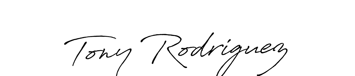 Once you've used our free online signature maker to create your best signature Antro_Vectra_Bolder style, it's time to enjoy all of the benefits that Tony Rodriguez name signing documents. Tony Rodriguez signature style 7 images and pictures png