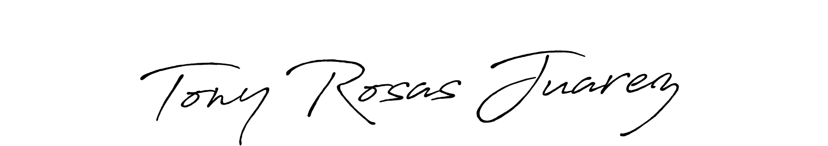 Make a beautiful signature design for name Tony Rosas Juarez. Use this online signature maker to create a handwritten signature for free. Tony Rosas Juarez signature style 7 images and pictures png