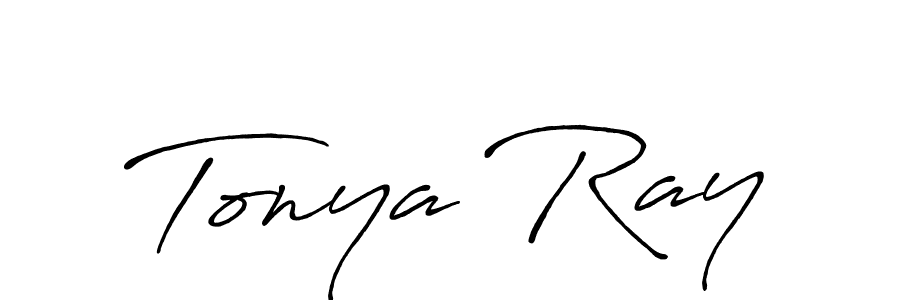 How to make Tonya Ray signature? Antro_Vectra_Bolder is a professional autograph style. Create handwritten signature for Tonya Ray name. Tonya Ray signature style 7 images and pictures png