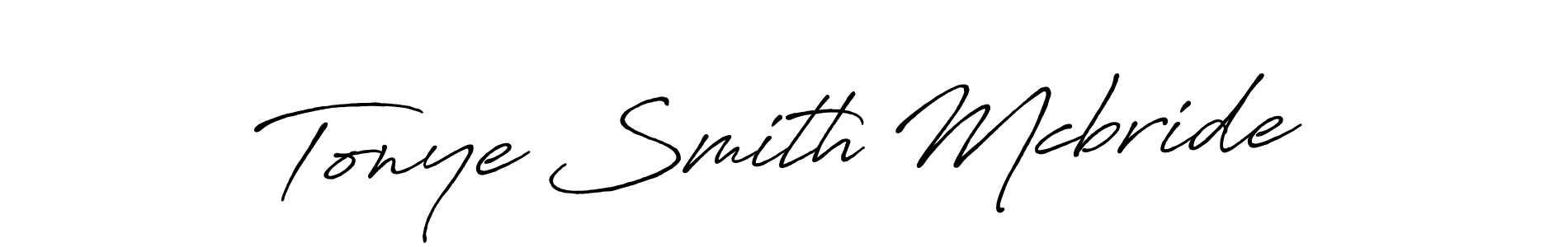 You should practise on your own different ways (Antro_Vectra_Bolder) to write your name (Tonye Smith Mcbride) in signature. don't let someone else do it for you. Tonye Smith Mcbride signature style 7 images and pictures png