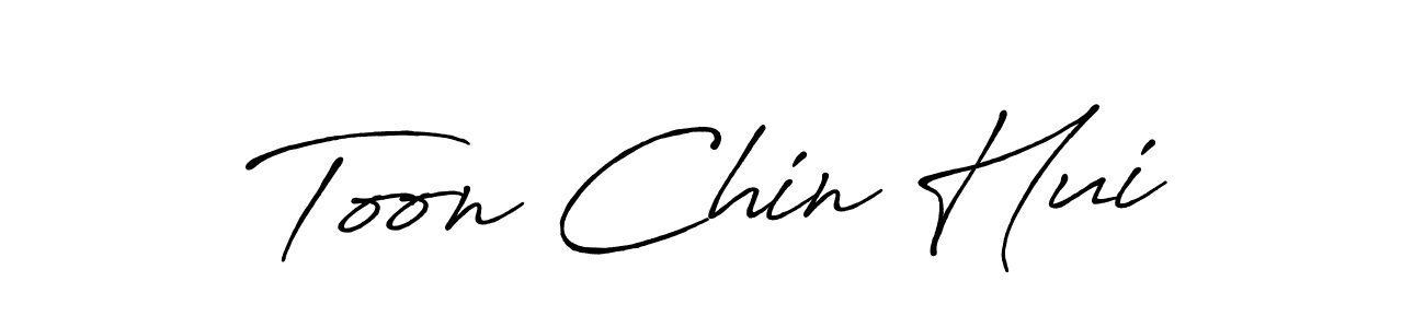 Also You can easily find your signature by using the search form. We will create Toon Chin Hui name handwritten signature images for you free of cost using Antro_Vectra_Bolder sign style. Toon Chin Hui signature style 7 images and pictures png