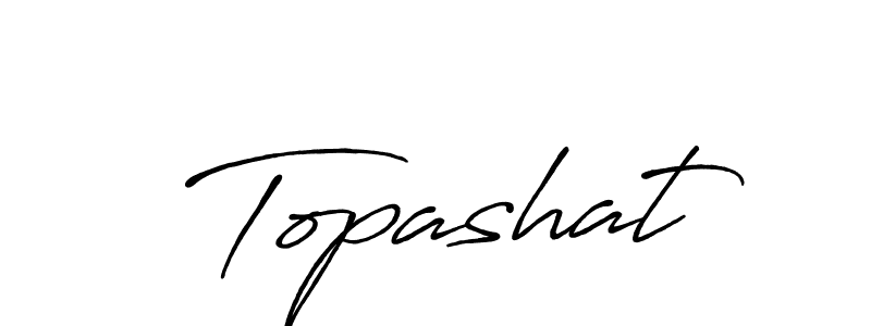 Create a beautiful signature design for name Topashat. With this signature (Antro_Vectra_Bolder) fonts, you can make a handwritten signature for free. Topashat signature style 7 images and pictures png