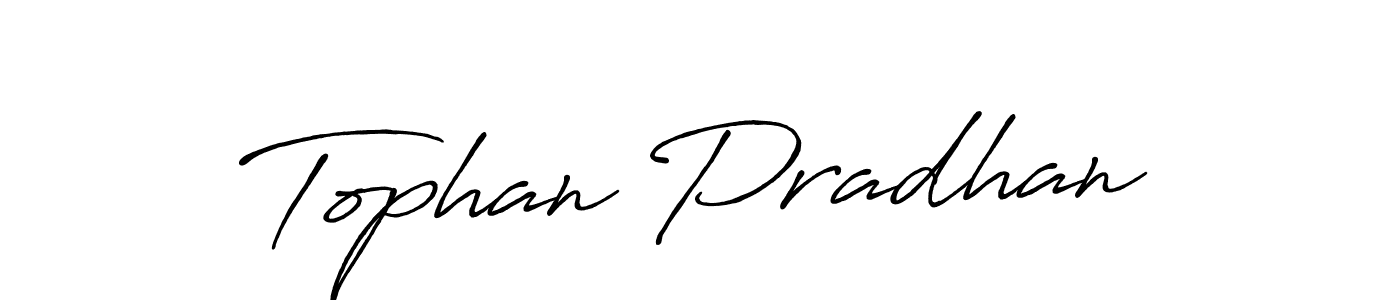 Make a beautiful signature design for name Tophan Pradhan. Use this online signature maker to create a handwritten signature for free. Tophan Pradhan signature style 7 images and pictures png