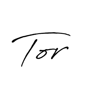 Use a signature maker to create a handwritten signature online. With this signature software, you can design (Antro_Vectra_Bolder) your own signature for name Tor. Tor signature style 7 images and pictures png