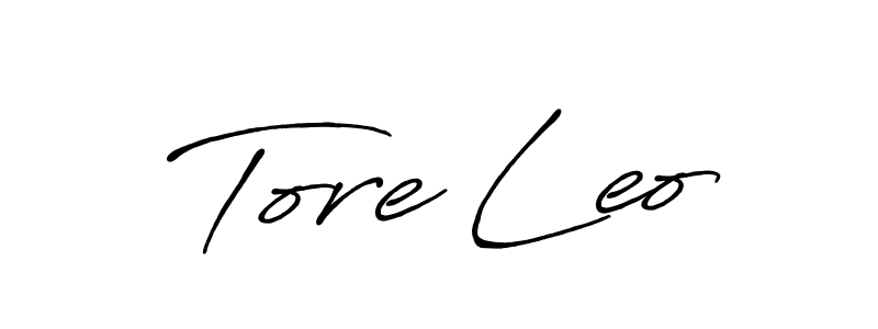 It looks lik you need a new signature style for name Tore Leo. Design unique handwritten (Antro_Vectra_Bolder) signature with our free signature maker in just a few clicks. Tore Leo signature style 7 images and pictures png
