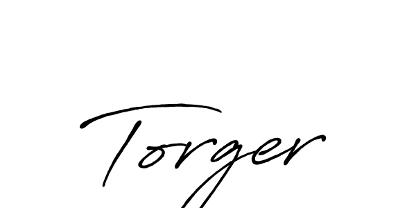 You should practise on your own different ways (Antro_Vectra_Bolder) to write your name (Torger) in signature. don't let someone else do it for you. Torger signature style 7 images and pictures png