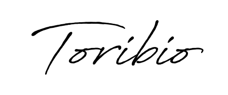 Make a beautiful signature design for name Toribio. With this signature (Antro_Vectra_Bolder) style, you can create a handwritten signature for free. Toribio signature style 7 images and pictures png