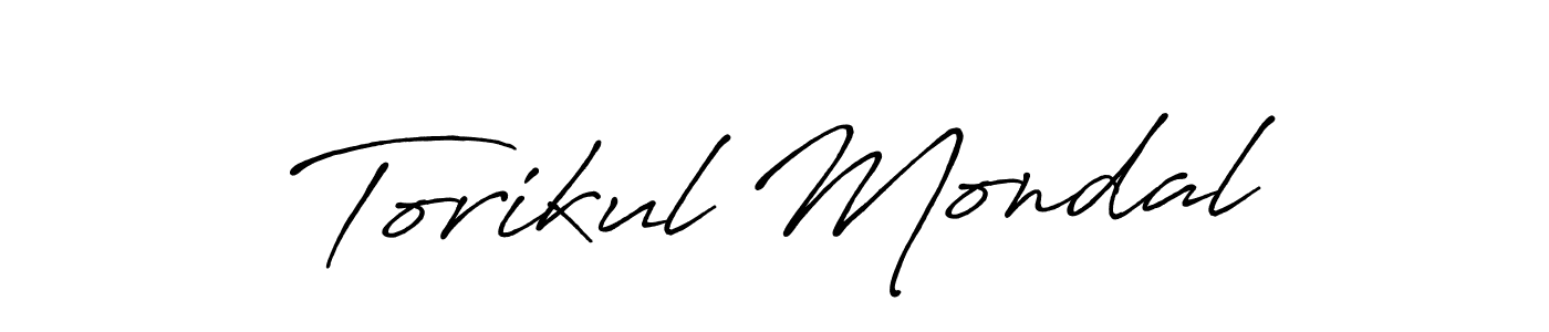 Make a short Torikul Mondal signature style. Manage your documents anywhere anytime using Antro_Vectra_Bolder. Create and add eSignatures, submit forms, share and send files easily. Torikul Mondal signature style 7 images and pictures png