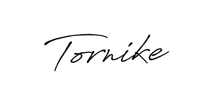 How to make Tornike name signature. Use Antro_Vectra_Bolder style for creating short signs online. This is the latest handwritten sign. Tornike signature style 7 images and pictures png