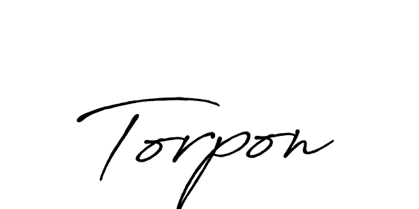 Make a beautiful signature design for name Torpon. Use this online signature maker to create a handwritten signature for free. Torpon signature style 7 images and pictures png