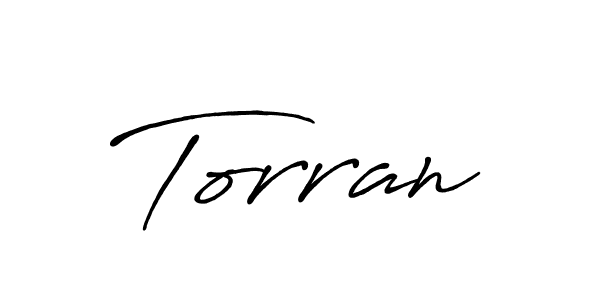 How to make Torran signature? Antro_Vectra_Bolder is a professional autograph style. Create handwritten signature for Torran name. Torran signature style 7 images and pictures png