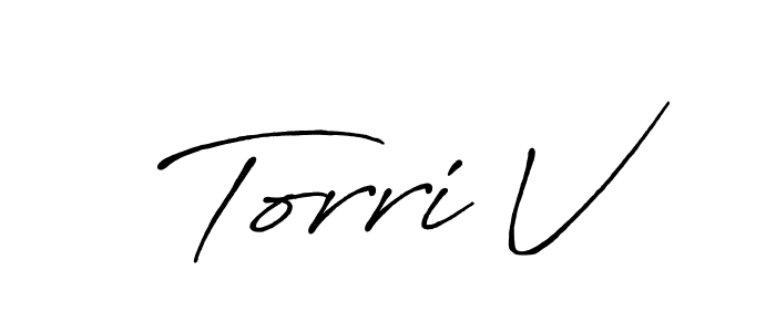 if you are searching for the best signature style for your name Torri V. so please give up your signature search. here we have designed multiple signature styles  using Antro_Vectra_Bolder. Torri V signature style 7 images and pictures png