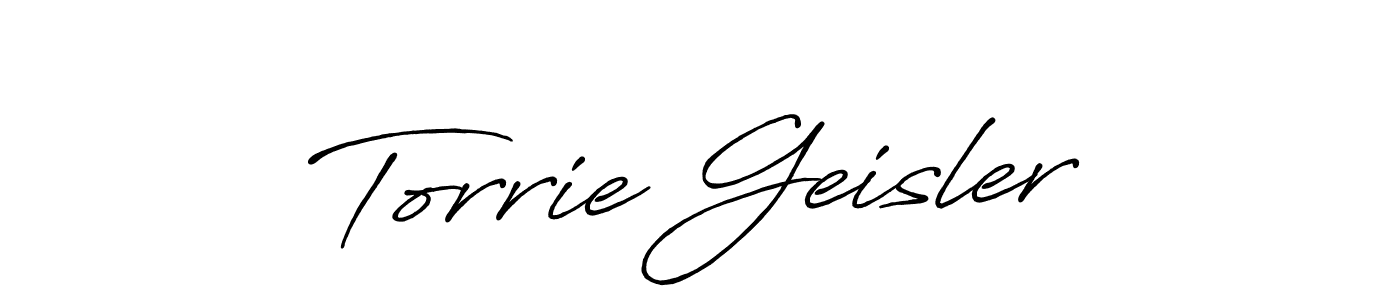 Also we have Torrie Geisler name is the best signature style. Create professional handwritten signature collection using Antro_Vectra_Bolder autograph style. Torrie Geisler signature style 7 images and pictures png