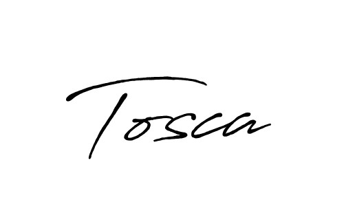 Design your own signature with our free online signature maker. With this signature software, you can create a handwritten (Antro_Vectra_Bolder) signature for name Tosca. Tosca signature style 7 images and pictures png