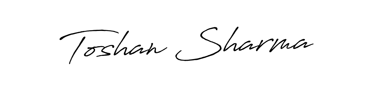 You can use this online signature creator to create a handwritten signature for the name Toshan Sharma. This is the best online autograph maker. Toshan Sharma signature style 7 images and pictures png