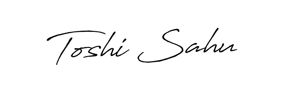 Once you've used our free online signature maker to create your best signature Antro_Vectra_Bolder style, it's time to enjoy all of the benefits that Toshi Sahu name signing documents. Toshi Sahu signature style 7 images and pictures png